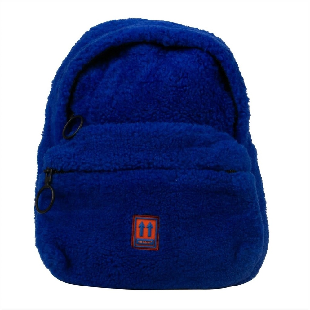 Brand New Off-White c/o Virgil Abloh Mini Fuzzy Backpack (NWT)